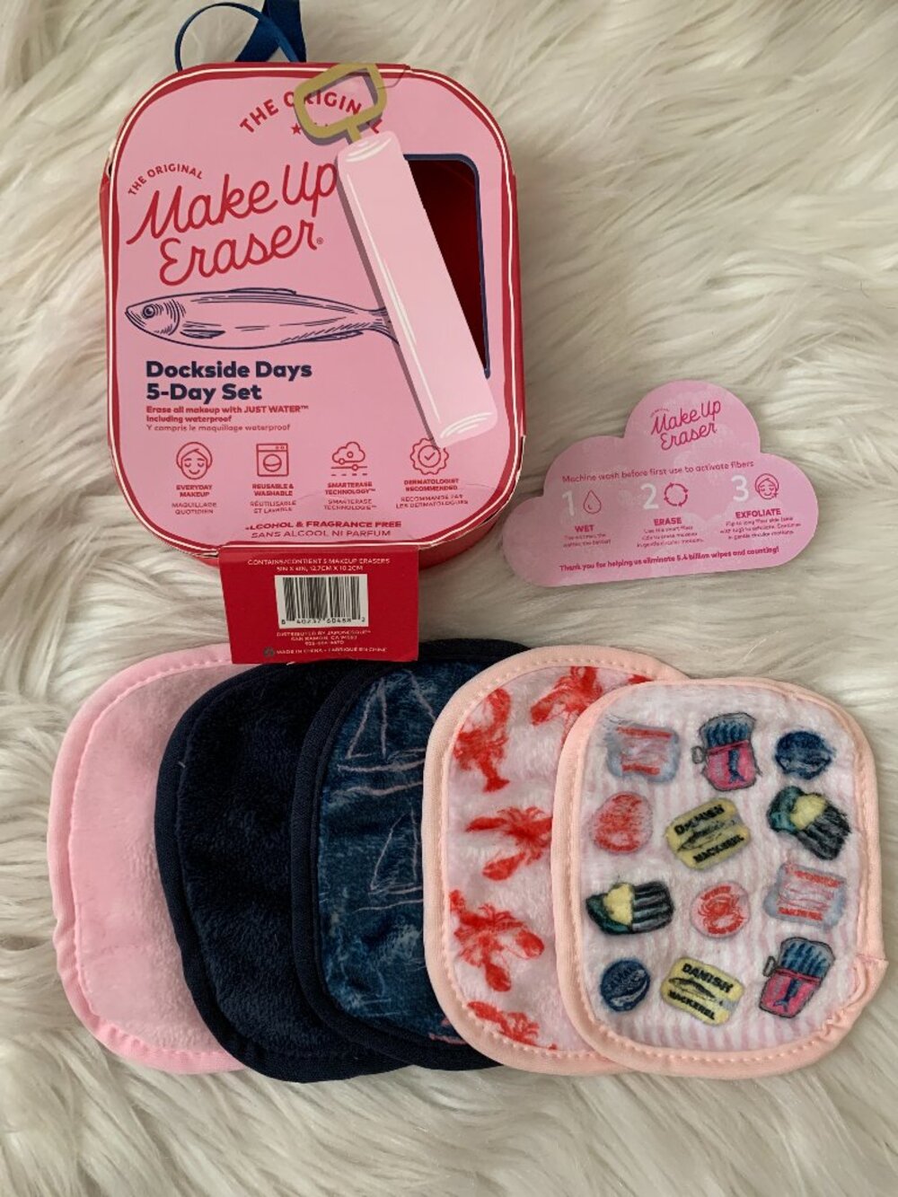 THE ORIGINAL MAKEUP ERASER Dockside Days 5-Day Set